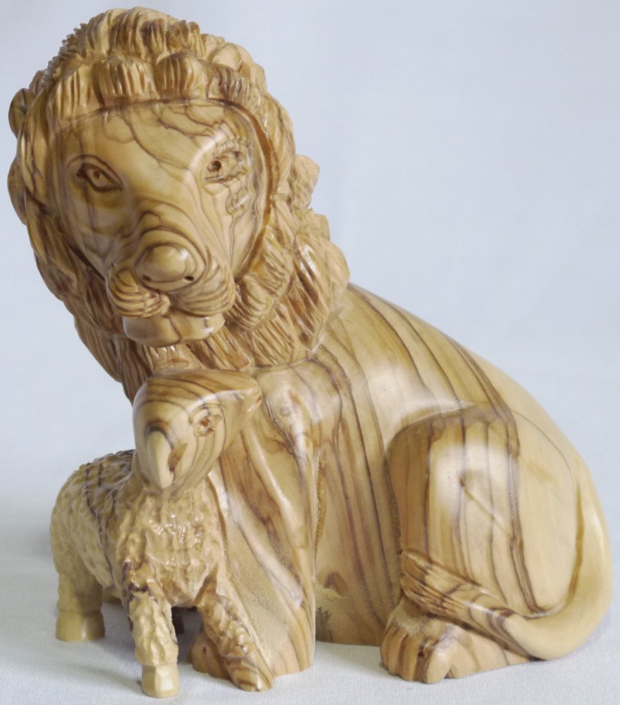 Statue of the Lion and the Lamb