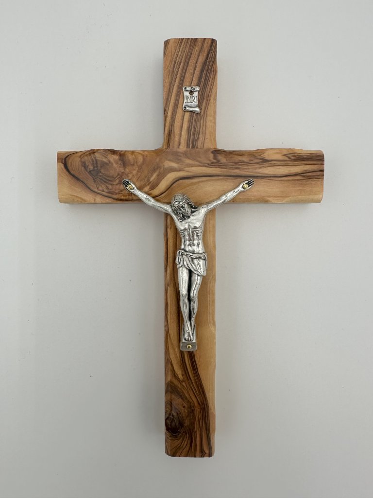Olive wood Crucifix