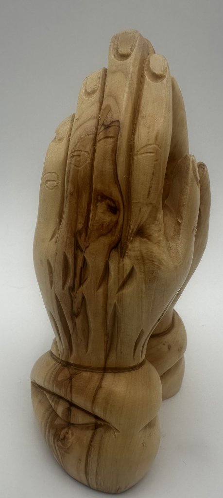 Olive Wood Praying Hands 2