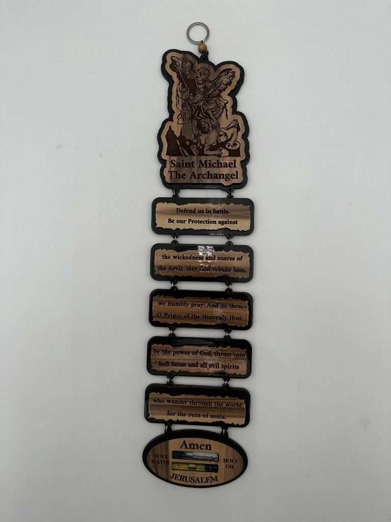St. Michael Prayer Plaque