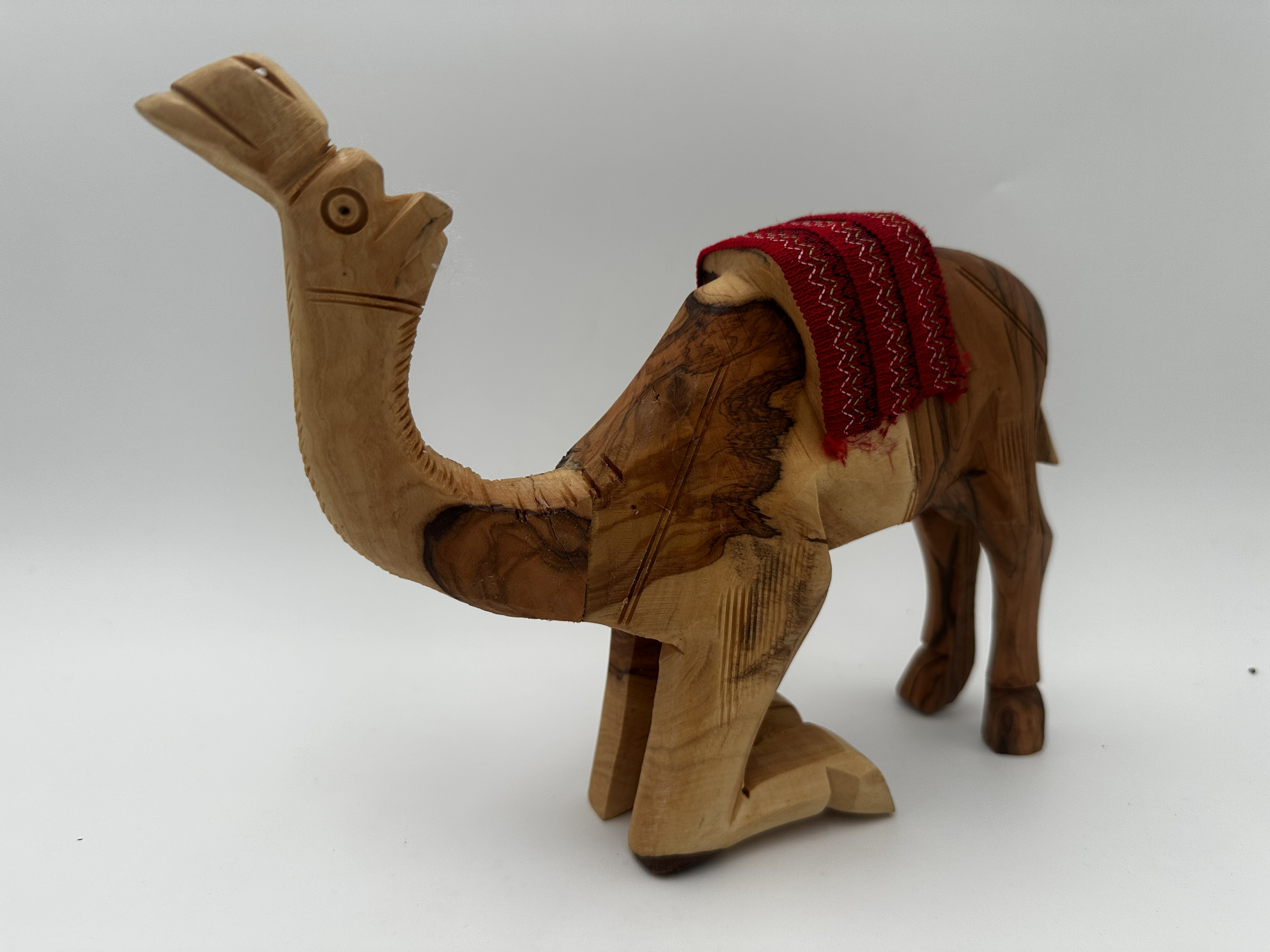 Kneeling Camel Carving