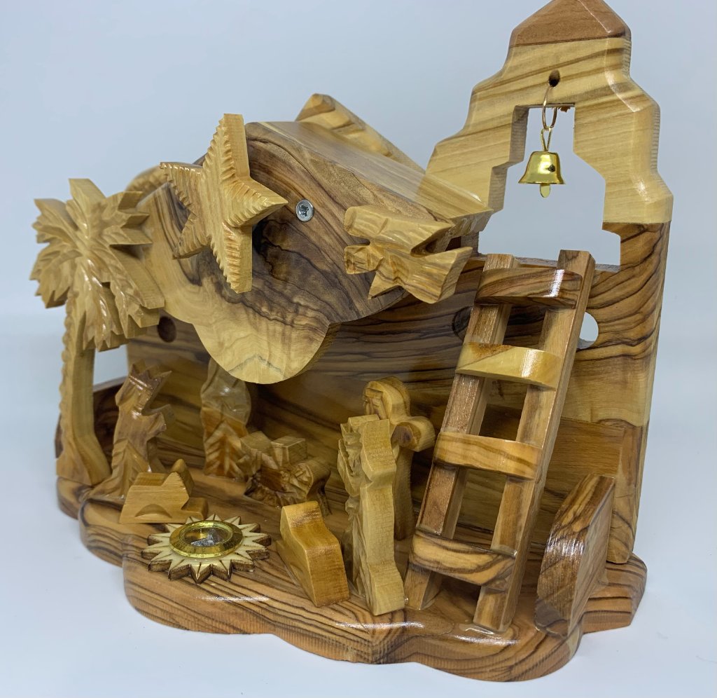 Nativity Scene with Musical Star of Bethlehem 3