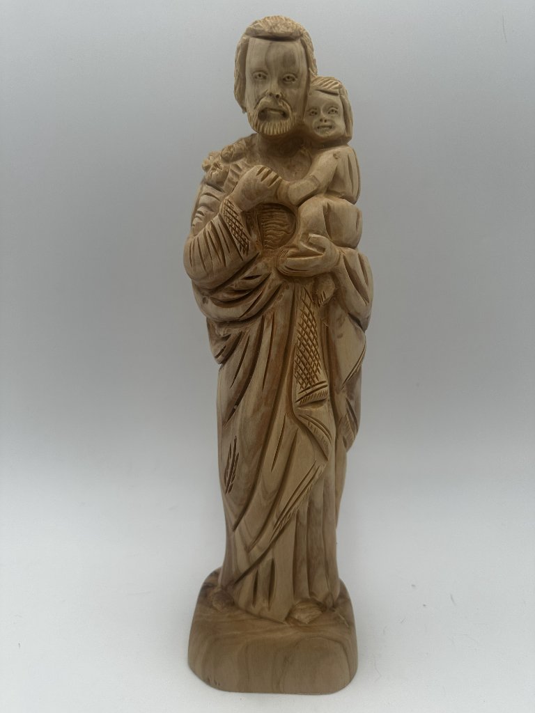 St. Joseph with Baby Jesus Statue