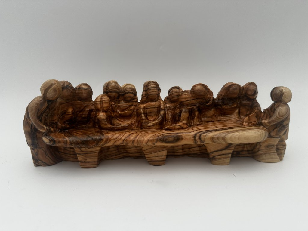 Olive Wood Carved Last Supper