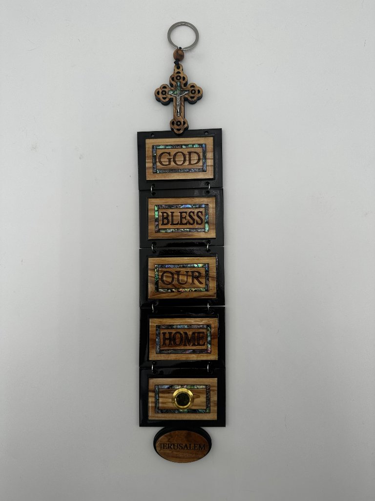 God Bless Our Home Plaque