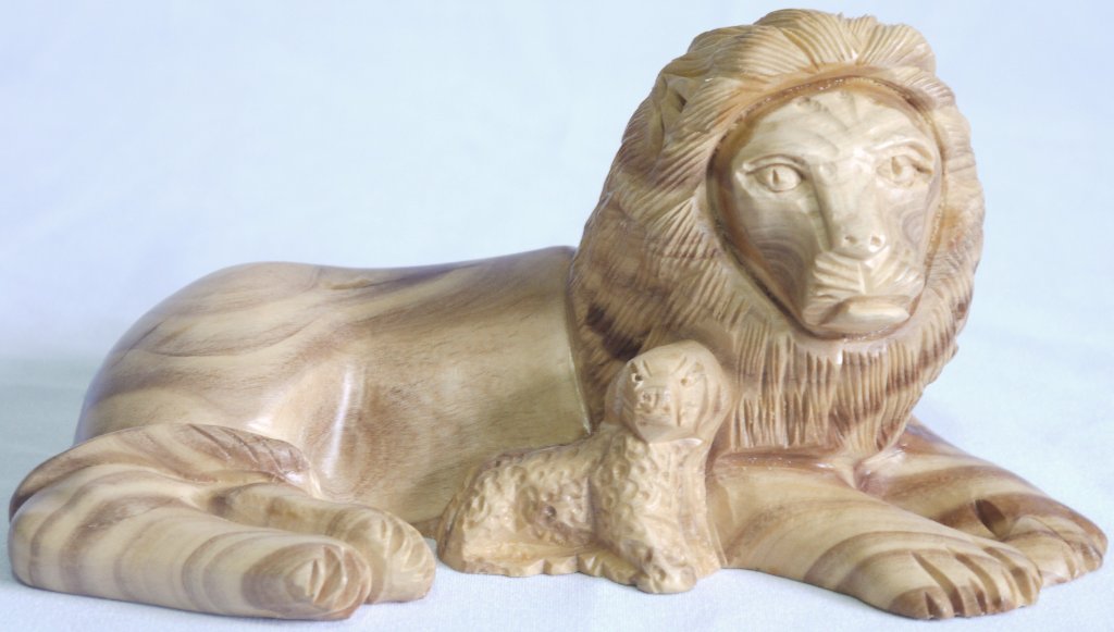 Statue of the Lion and the Lamb (Resting)