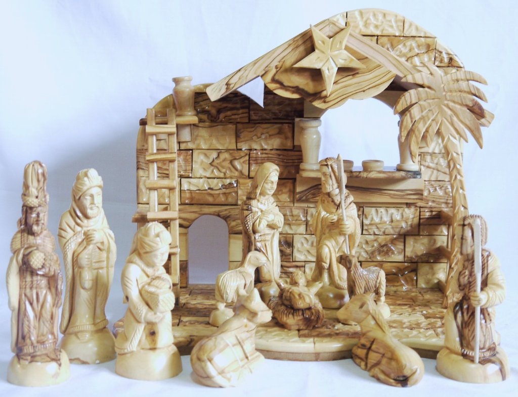 Musical Star Nativity Scene (Movable Pieces)