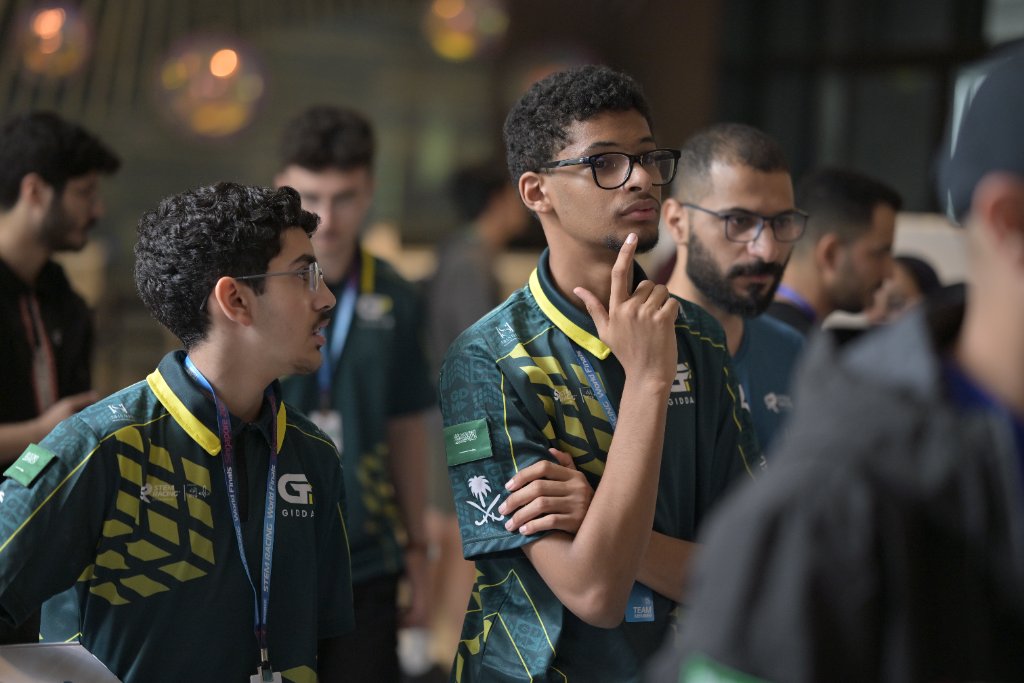 Team GIDAM wearing AFA apparel at the World Finals