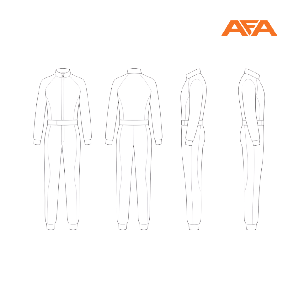 Race Suit template