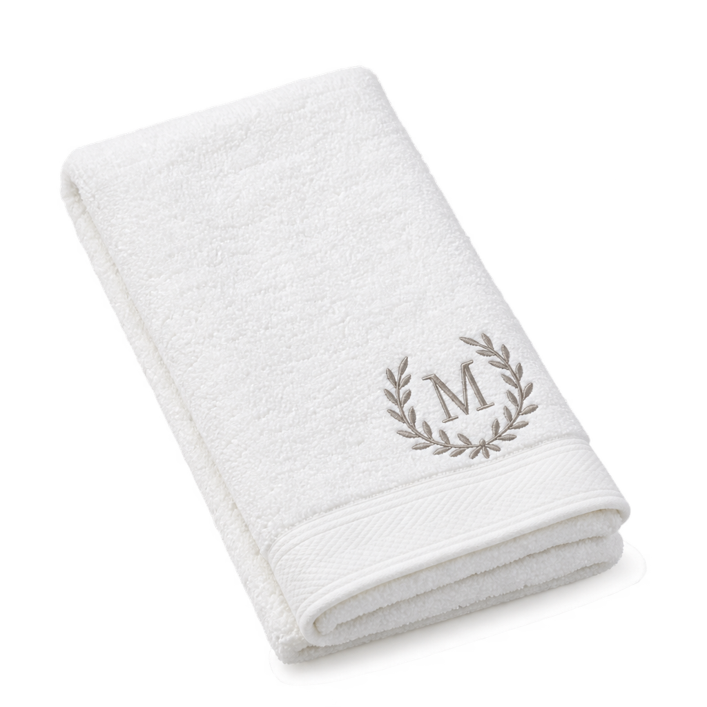 Embroidered towel