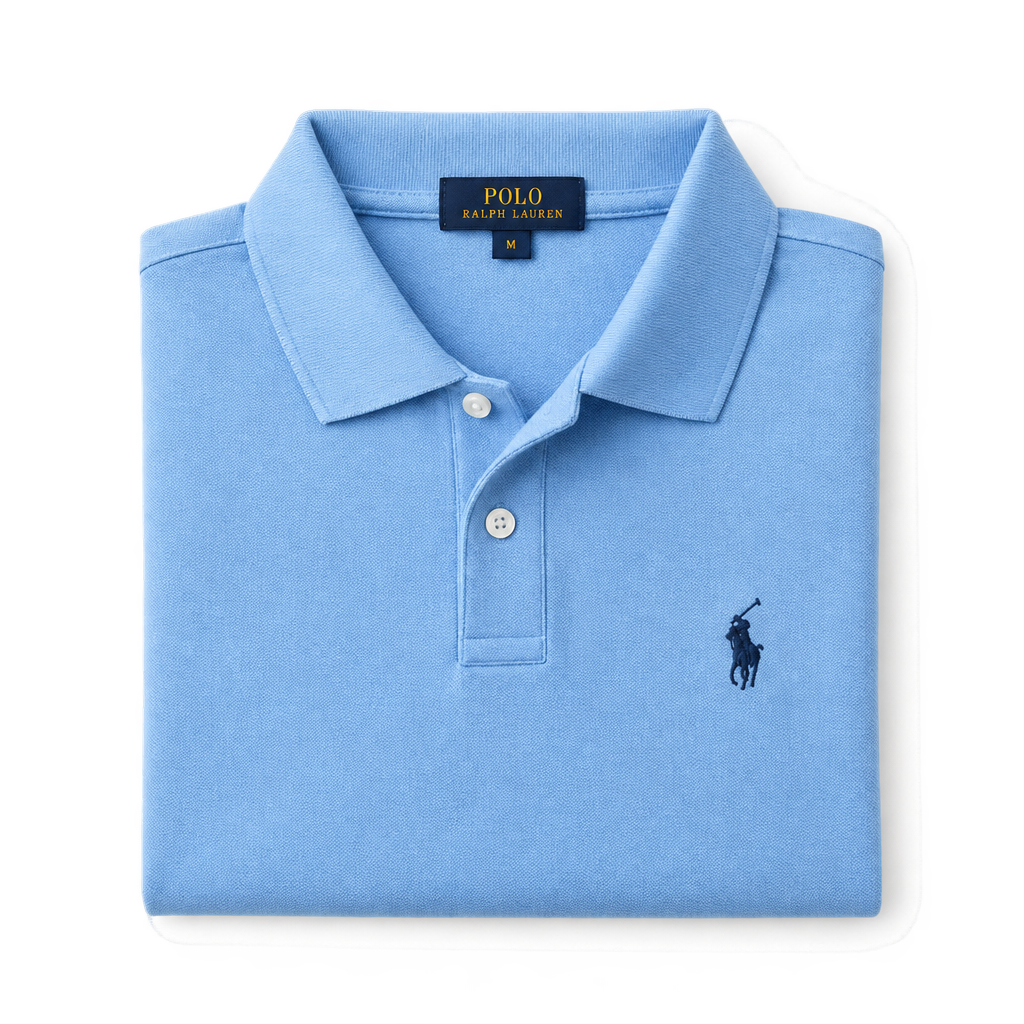 Embroidered polo shirt