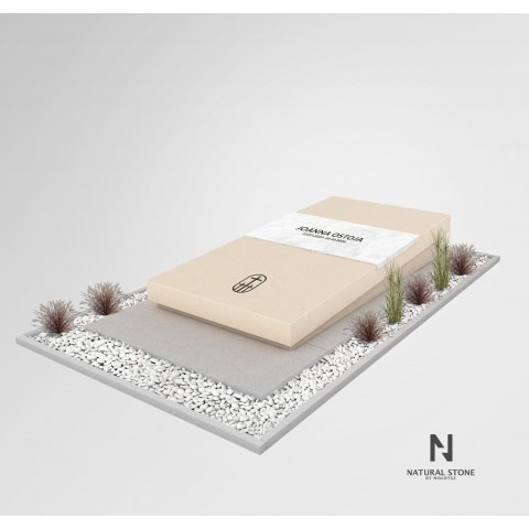 Kolekcja Limestone. Nowoczesny wzór nagrobka typu sarkofag z Wapienia oraz Marmuru.