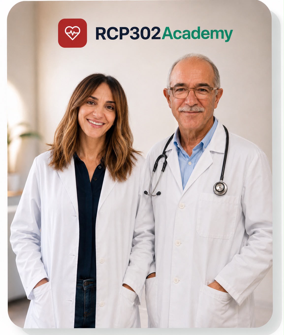 Tania y Francisco, fundadores de RCP302 Academy