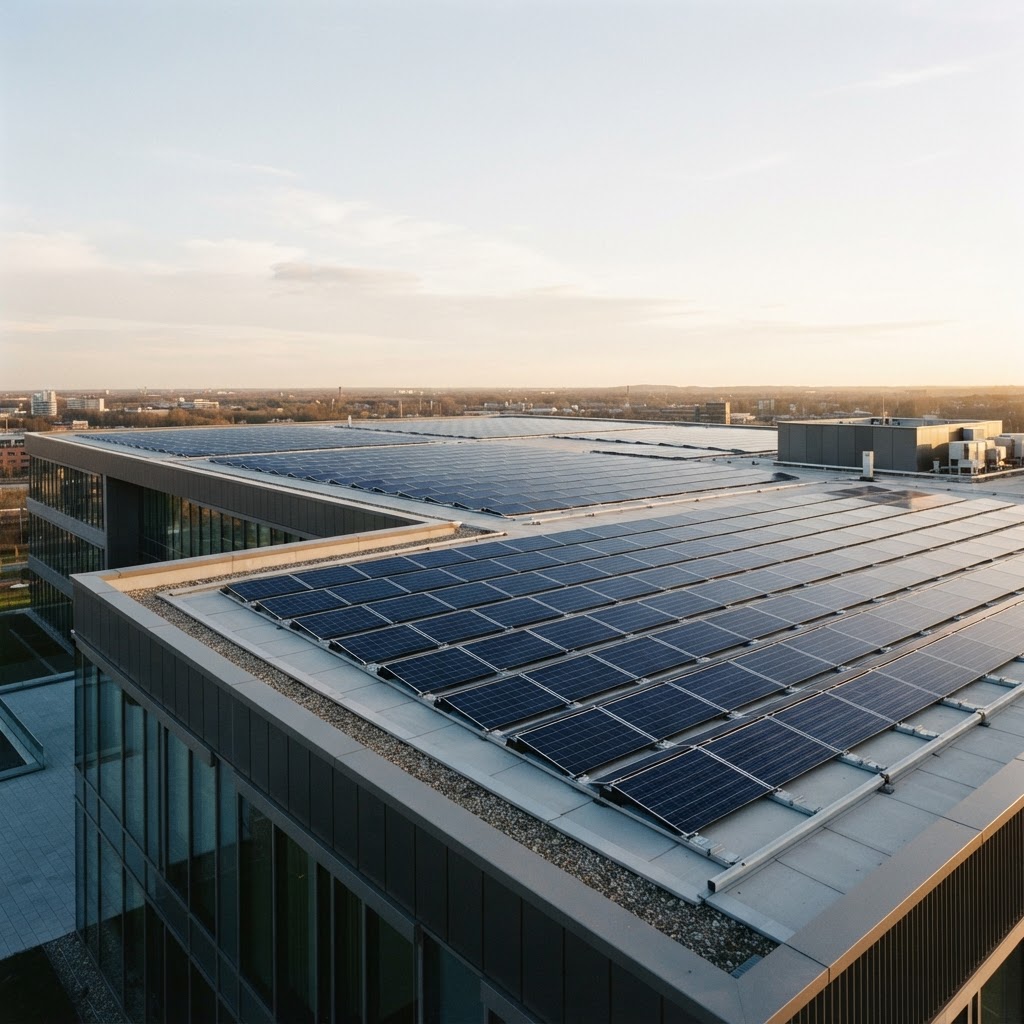 Large-scale solar installation