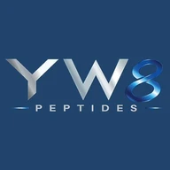 YW8 Peptides logo