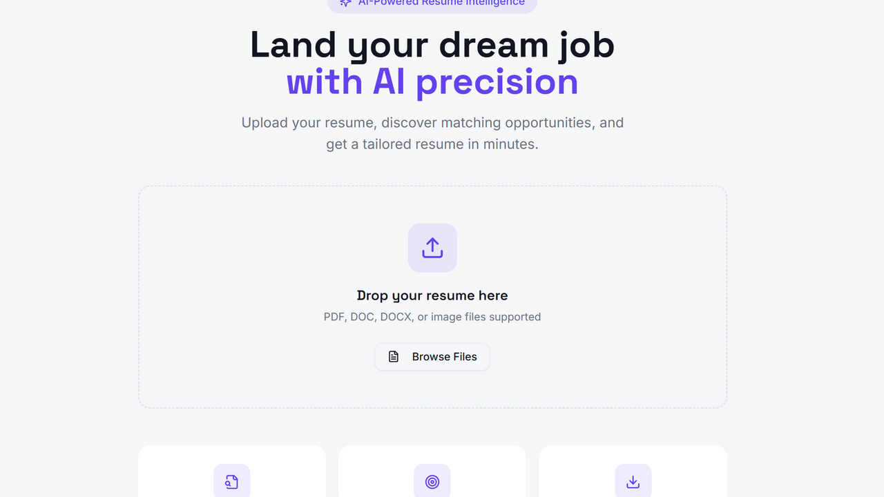 CareerCraft AI template preview