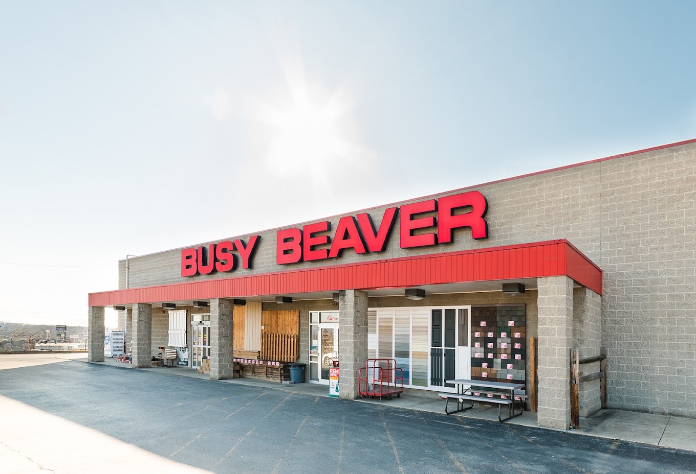 Busy Beaver pop-up market