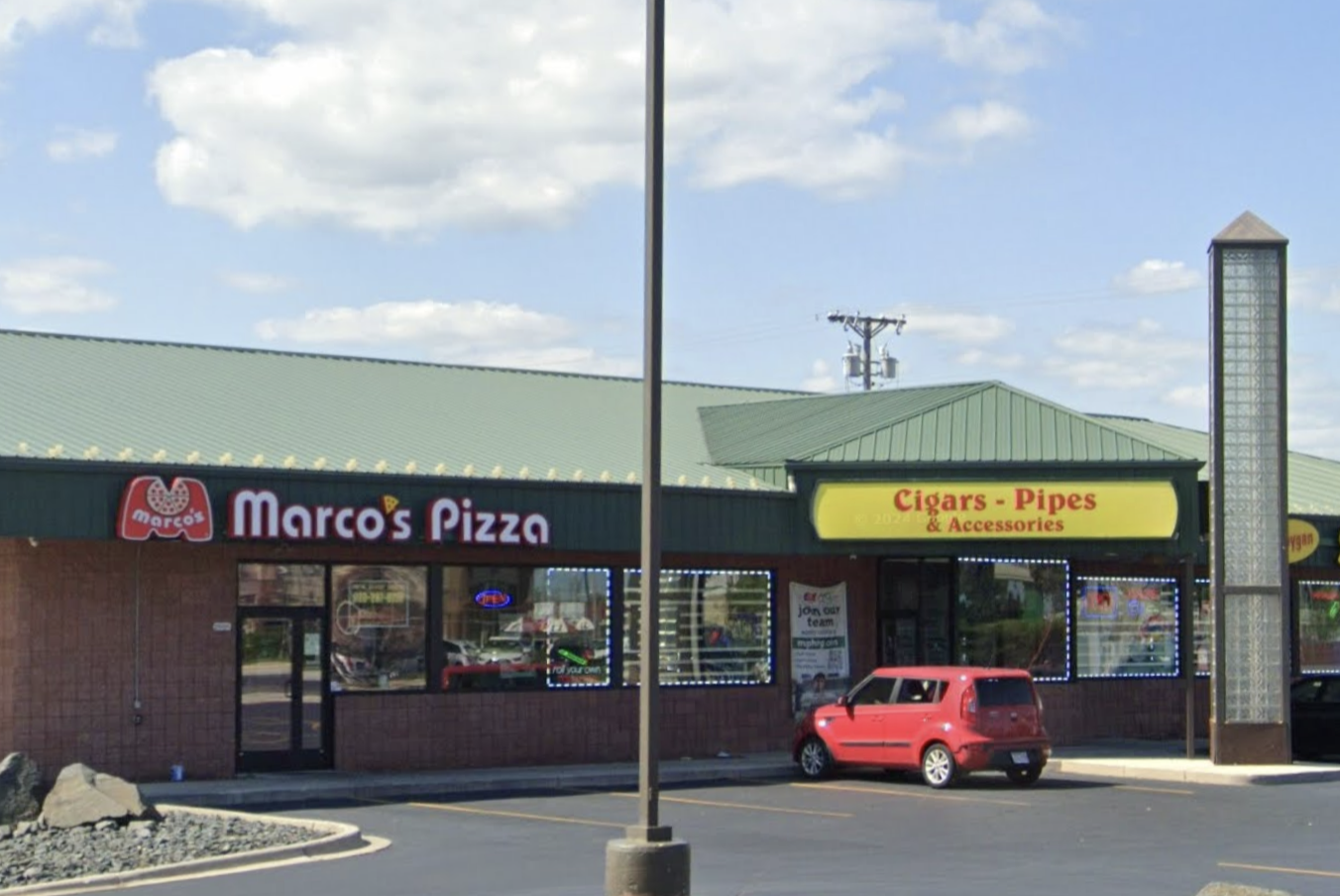 Marco's Pizza pop-up market