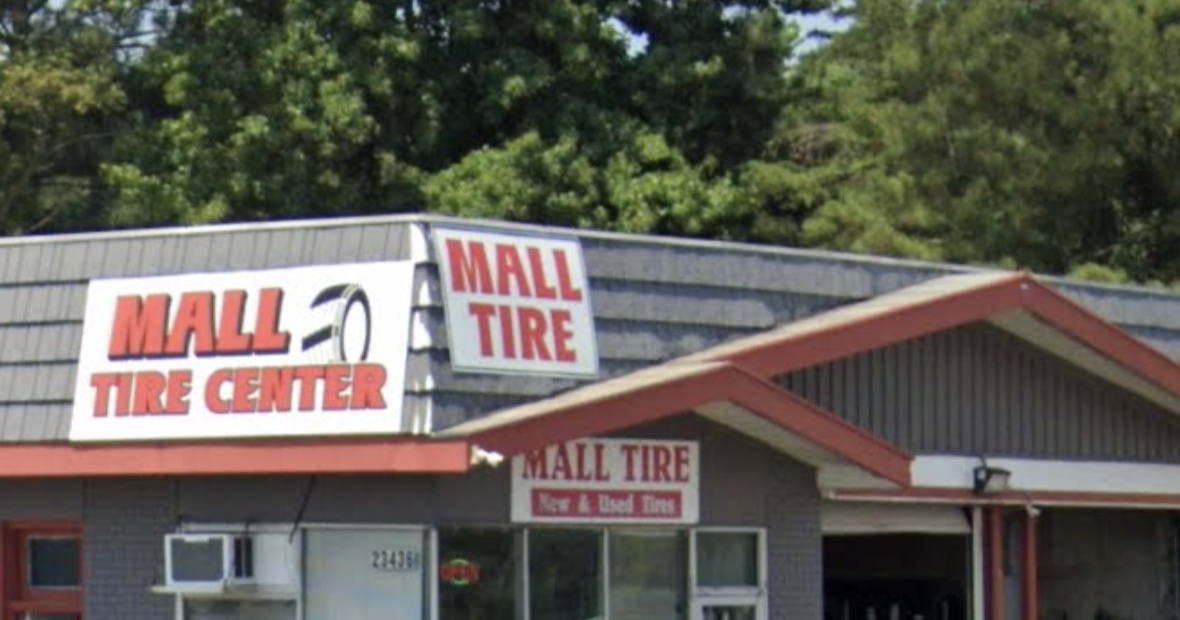 Mall Tire Center pop-up market