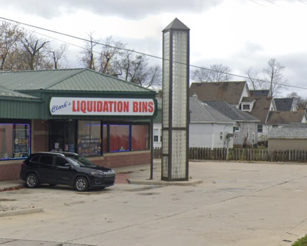 Clark's Liquidation & Bins pop-up market