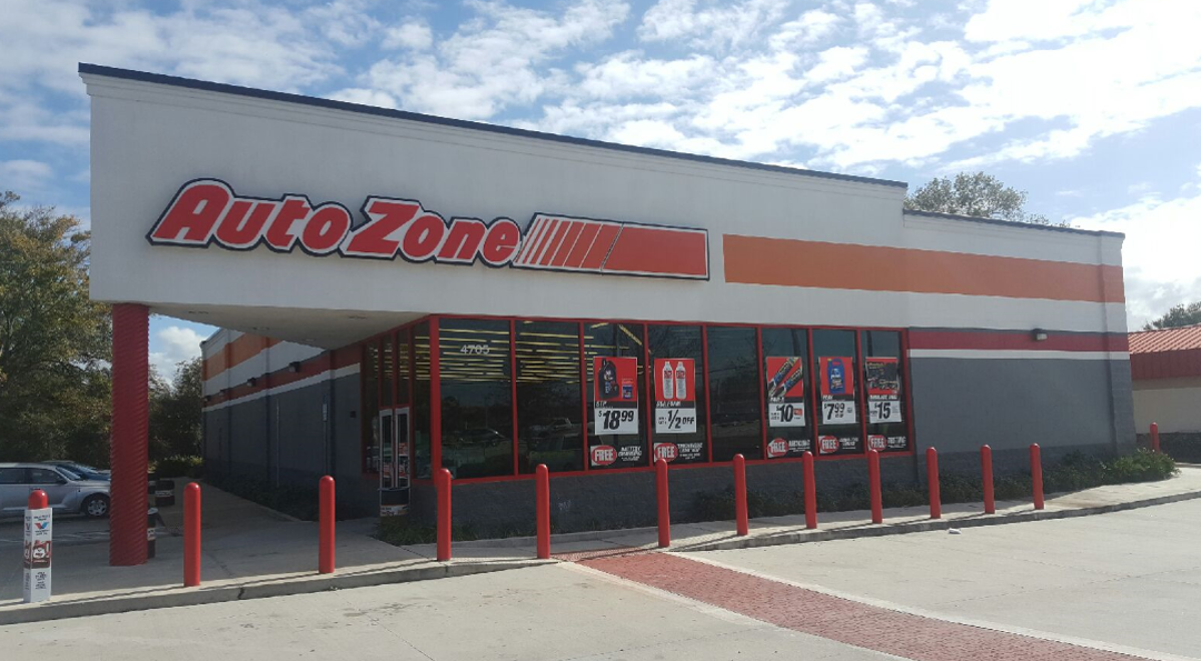 AutoZone Auto Parts pop-up market