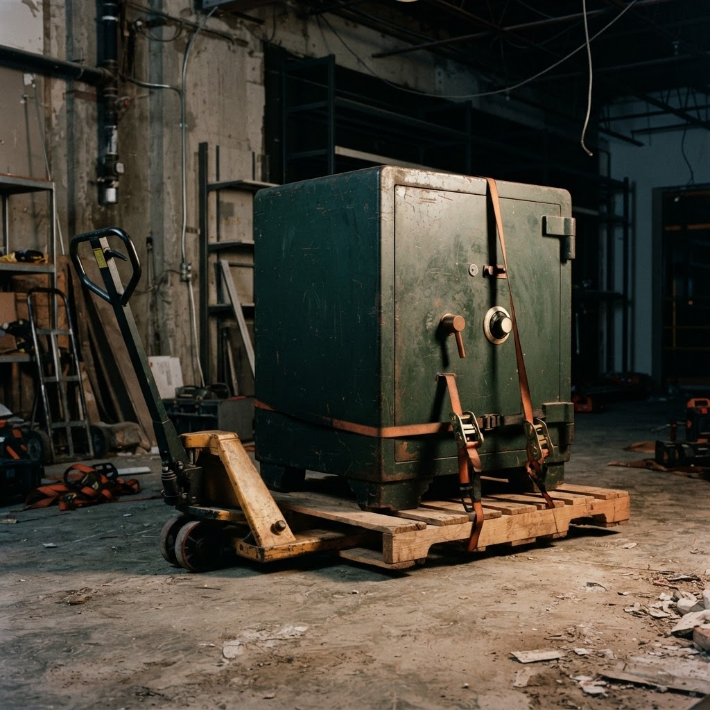 Heavy Safe Removal — 2,500+ lb security safe planned and removed.