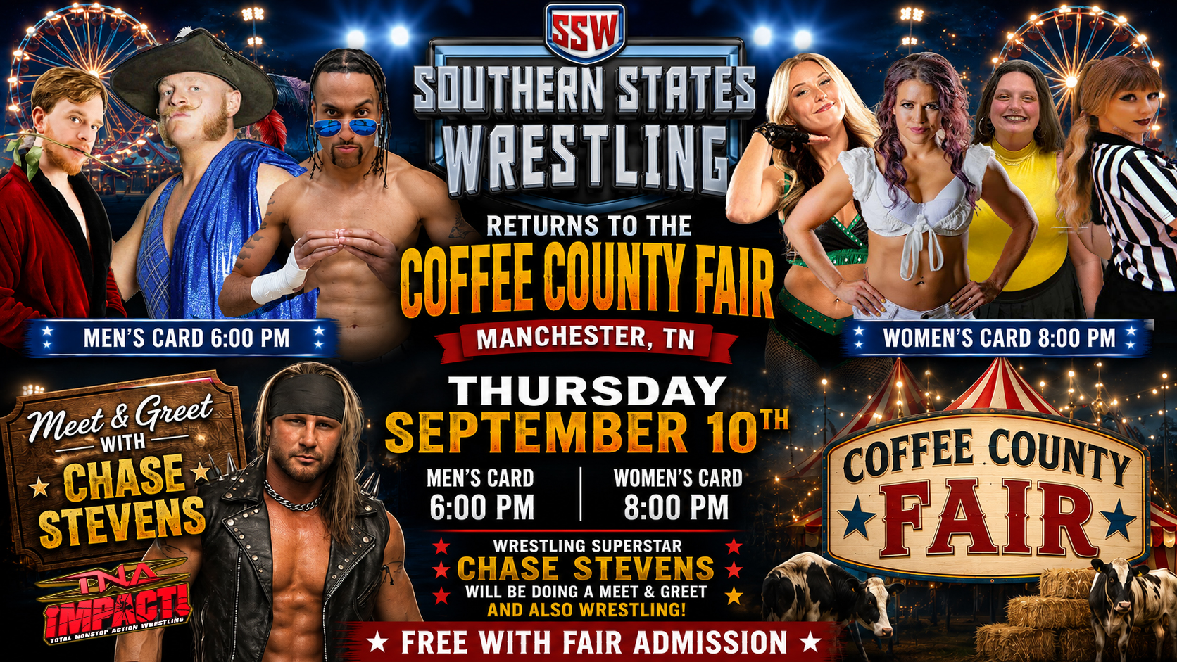 Midway Mayhem at the Coffee County Fair
