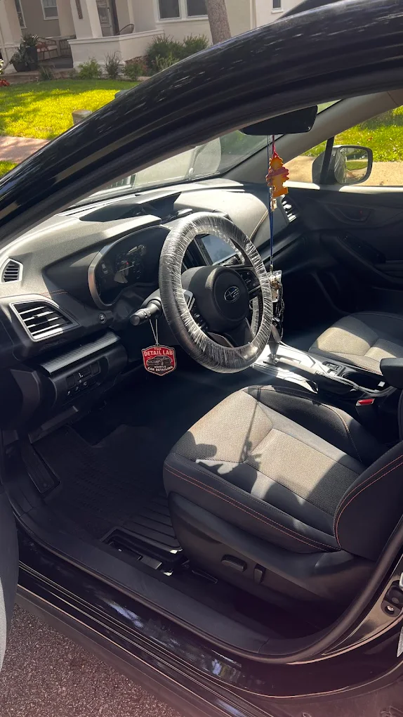 Subaru interior detail
