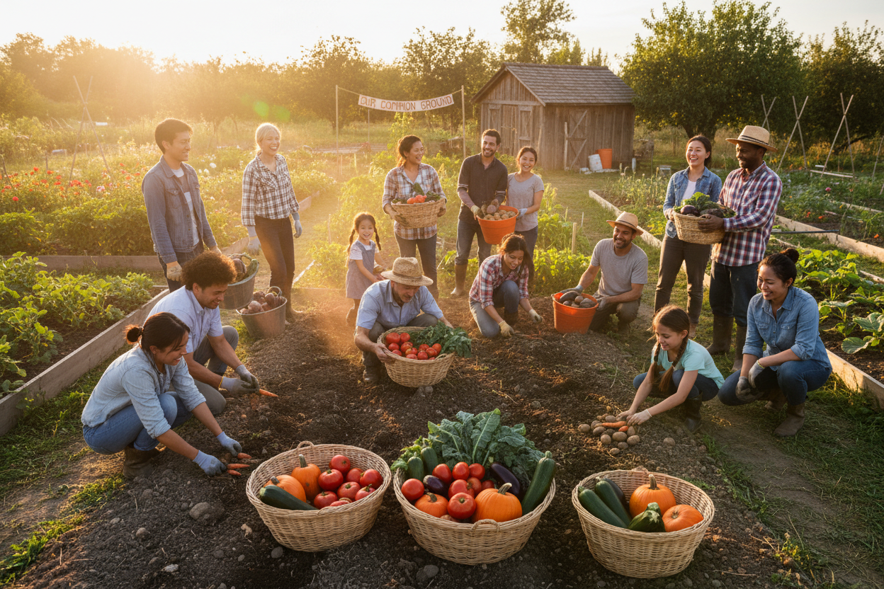 Building Community Through Farm Partnerships: A School's Guide