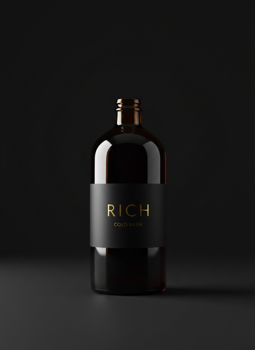 RICH Cold Brew bottle