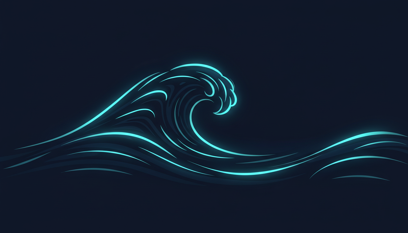 Ocean wave background