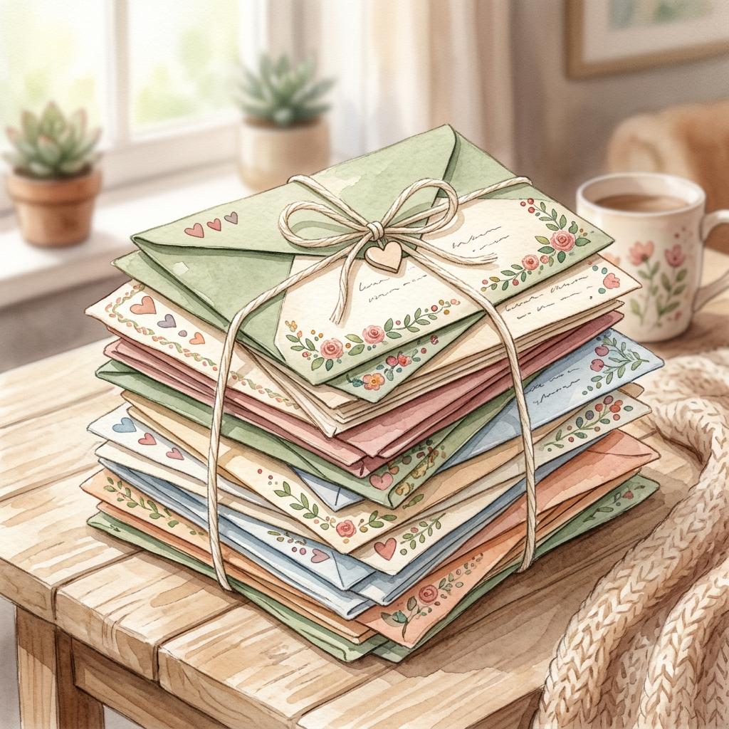 Stack of cards