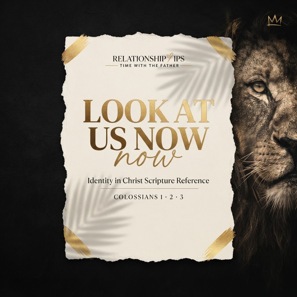 Look at Us Now — Identity in Christ Scripture Reference