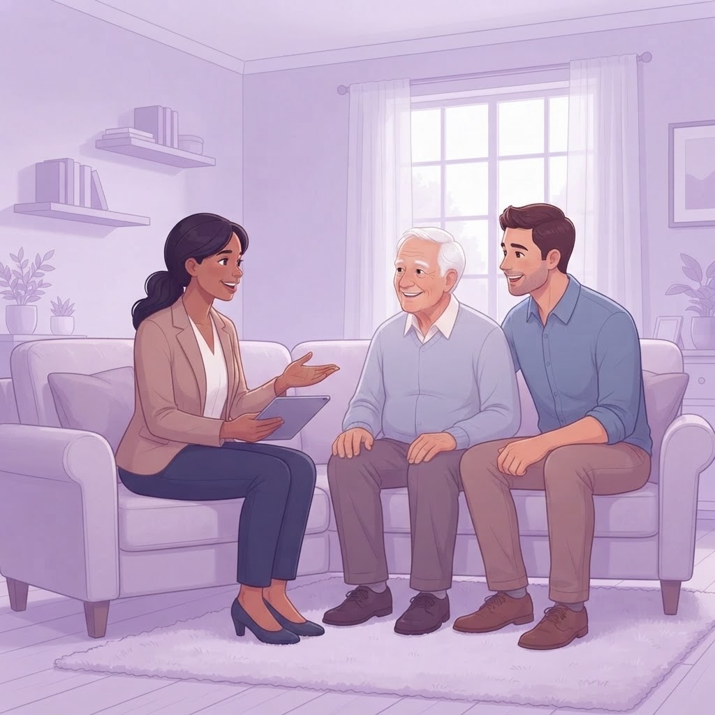 Continue — personal senior care navigation