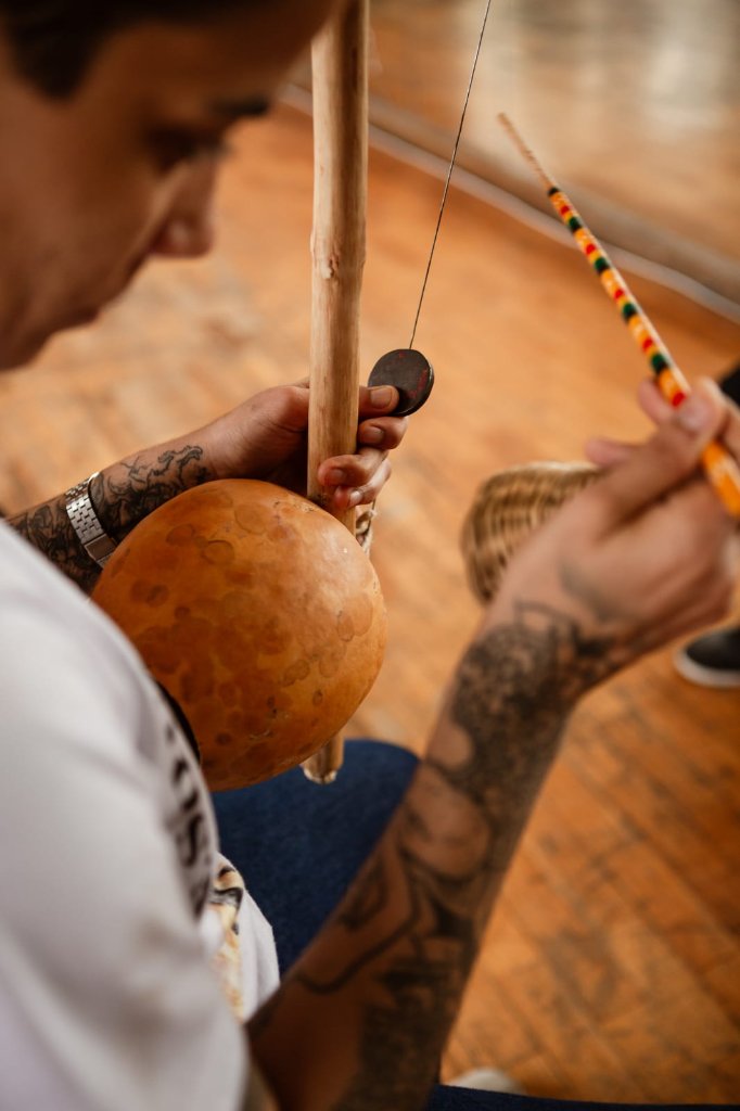 Detalhe do berimbau