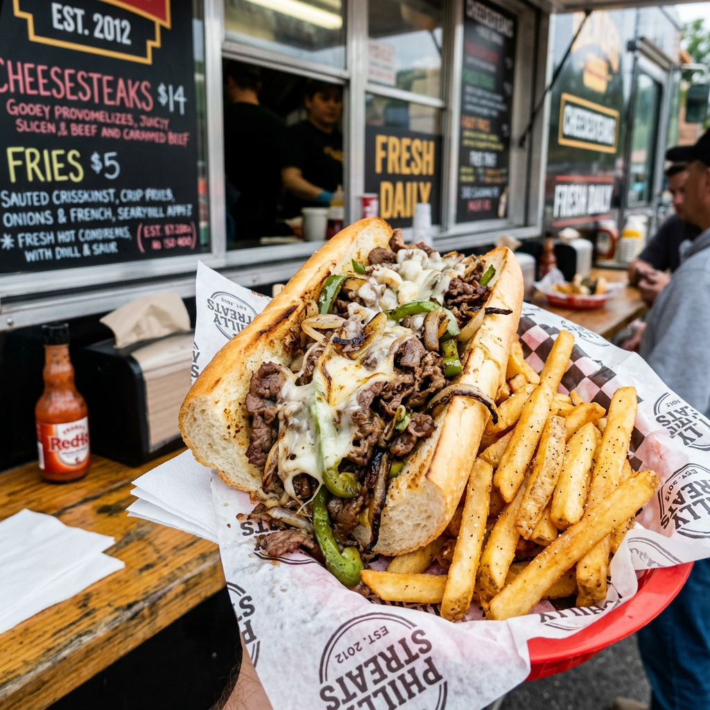 Philly Cheesesteak Combo