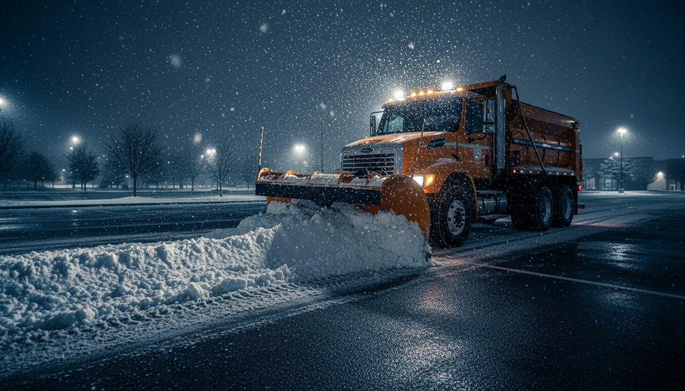 Commercial Snow Plowing