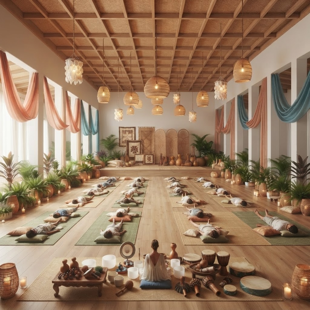 Large realistic healing sanctuary with Hawaiian warmth and a more expansive open layout