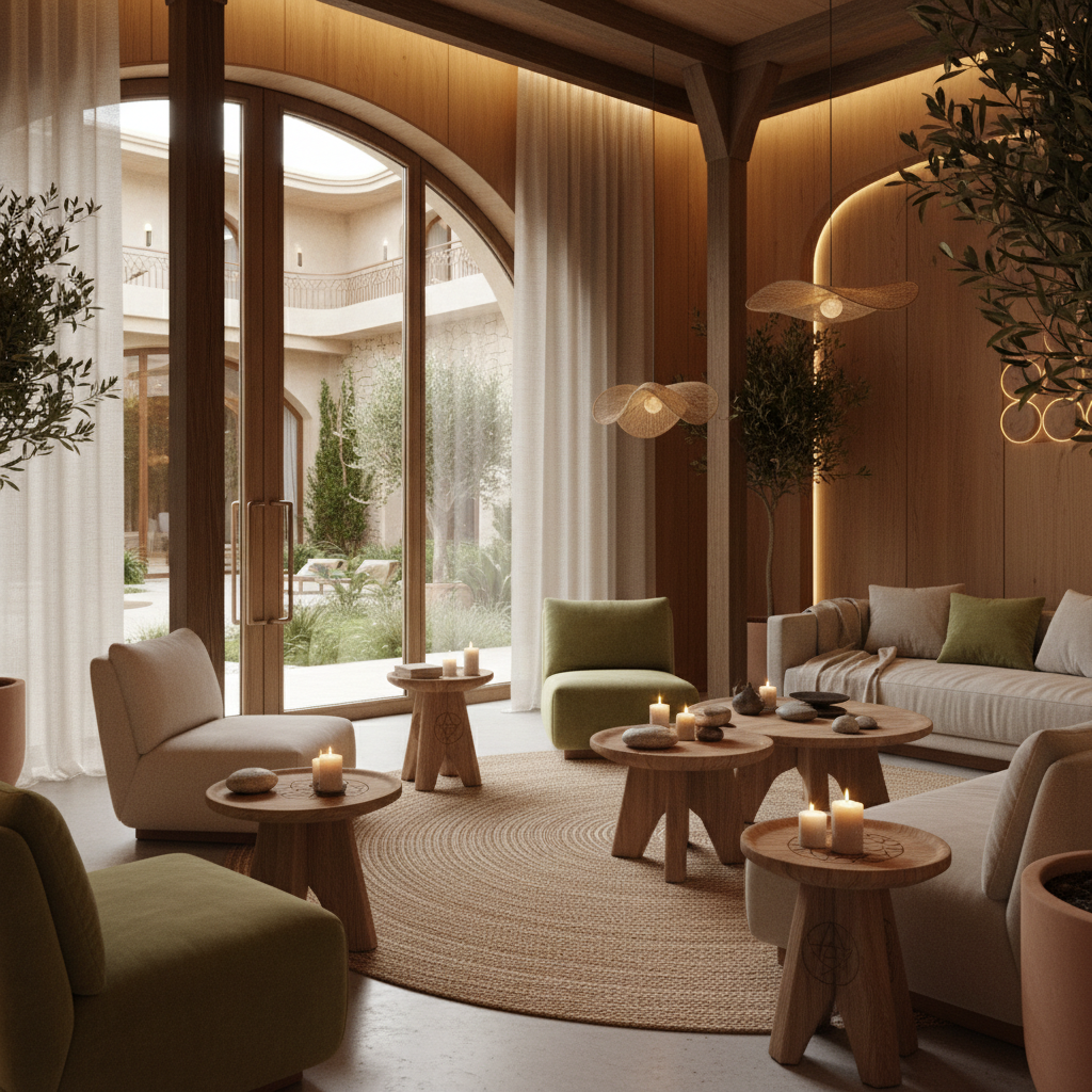 Sanctum Lounge boutique healing environment in a resort-style setting
