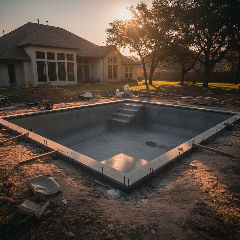 Swimming Pool — Southlake, TX concrete contractor Fantastico Construction Group