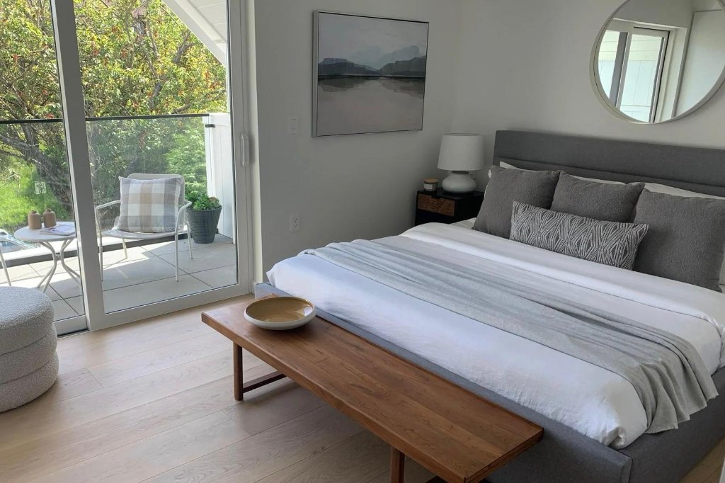 Master Bedroom Staging