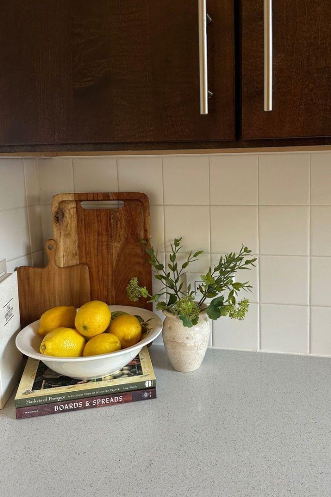Kitchen Counter Styling
