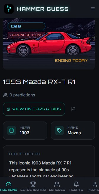Your favorite cars