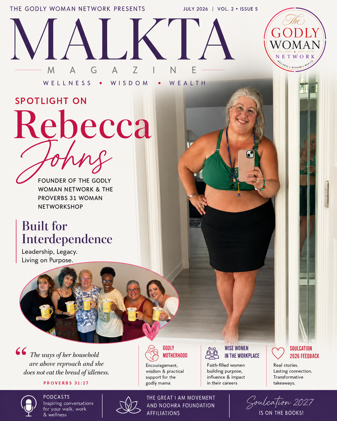 Malkta Magazine — July 2026 Issue Cover