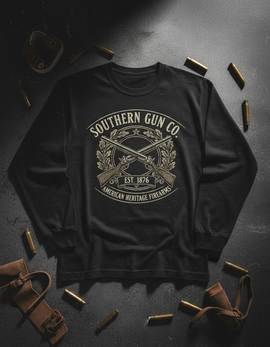 Crossed Rifles Long Sleeve
