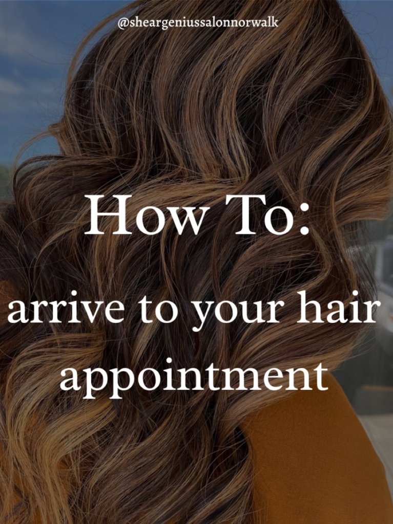 How To: arrive to your hair appointment — tips from our team! 💁♀️