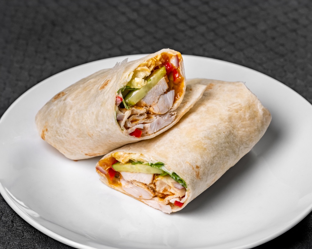 Chicken salad wrap