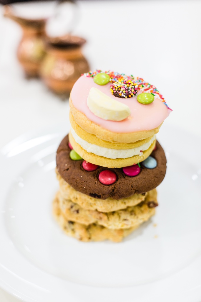 Stacked cookies