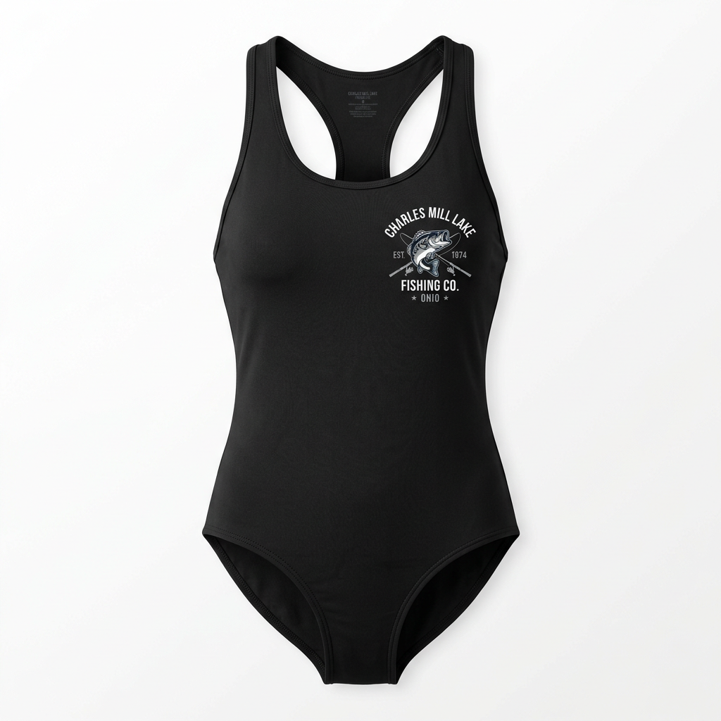 Charles Mill Lake Fishing Co. Women's One-Piece Swimsuit