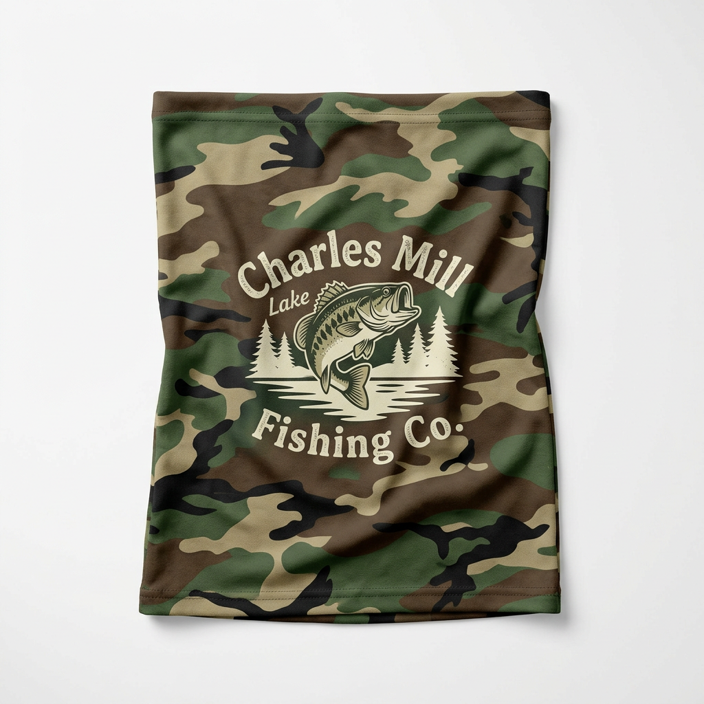 Charles Mill Lake Fishing Co. Neck Gaiter
